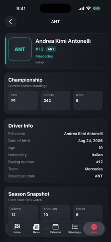Inlap iPhone screenshot