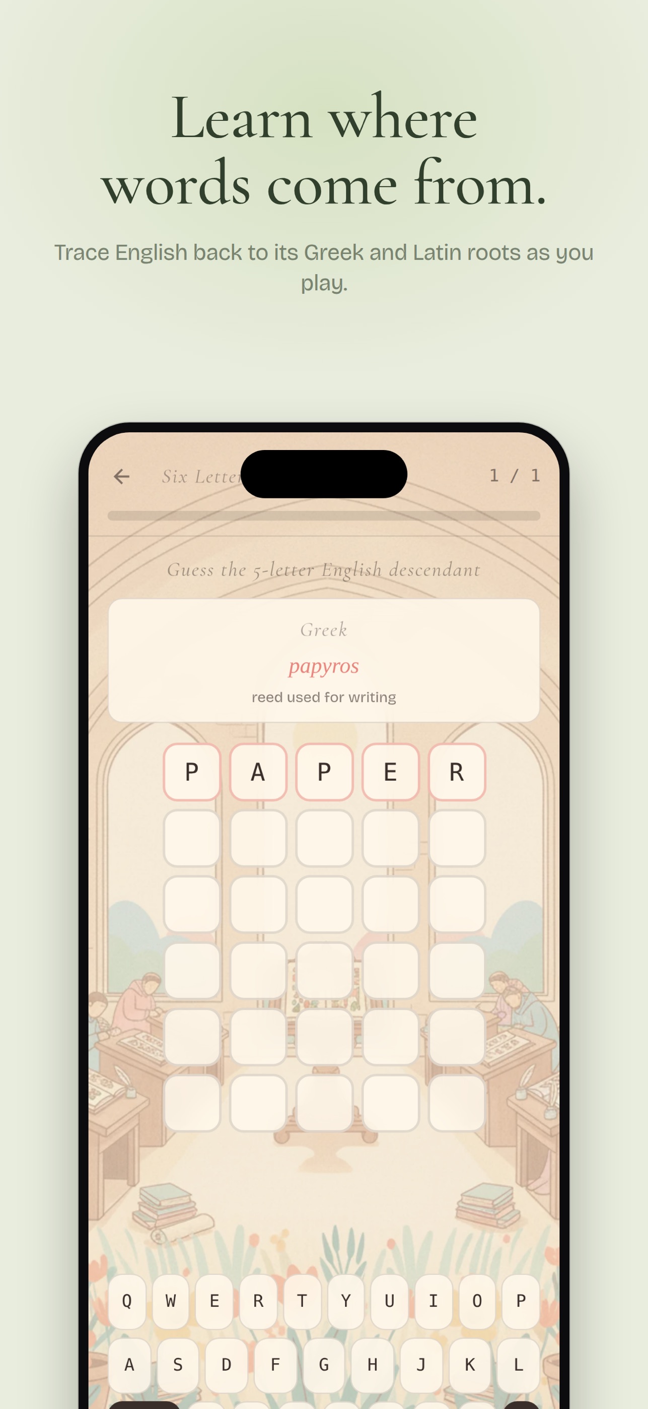 Screenshot 3 of Yonder: Daily Word Puzzles