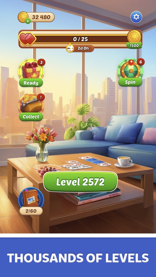 #1. Solitaire Sunday: Card Game (iOS) 由: FUGO BILISIM TEKNOLOJILERI VE YAZILIM TICARET ANONIM SIRKETI