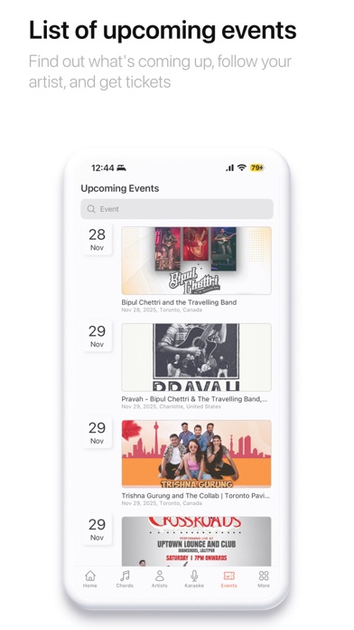 ChordPedia: Guitar Chords iPhone screenshot 9 - Music app