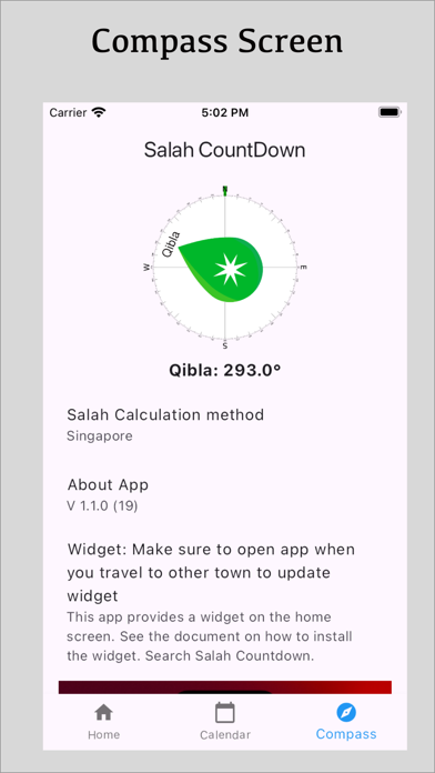 Salah Countdown Screenshot
