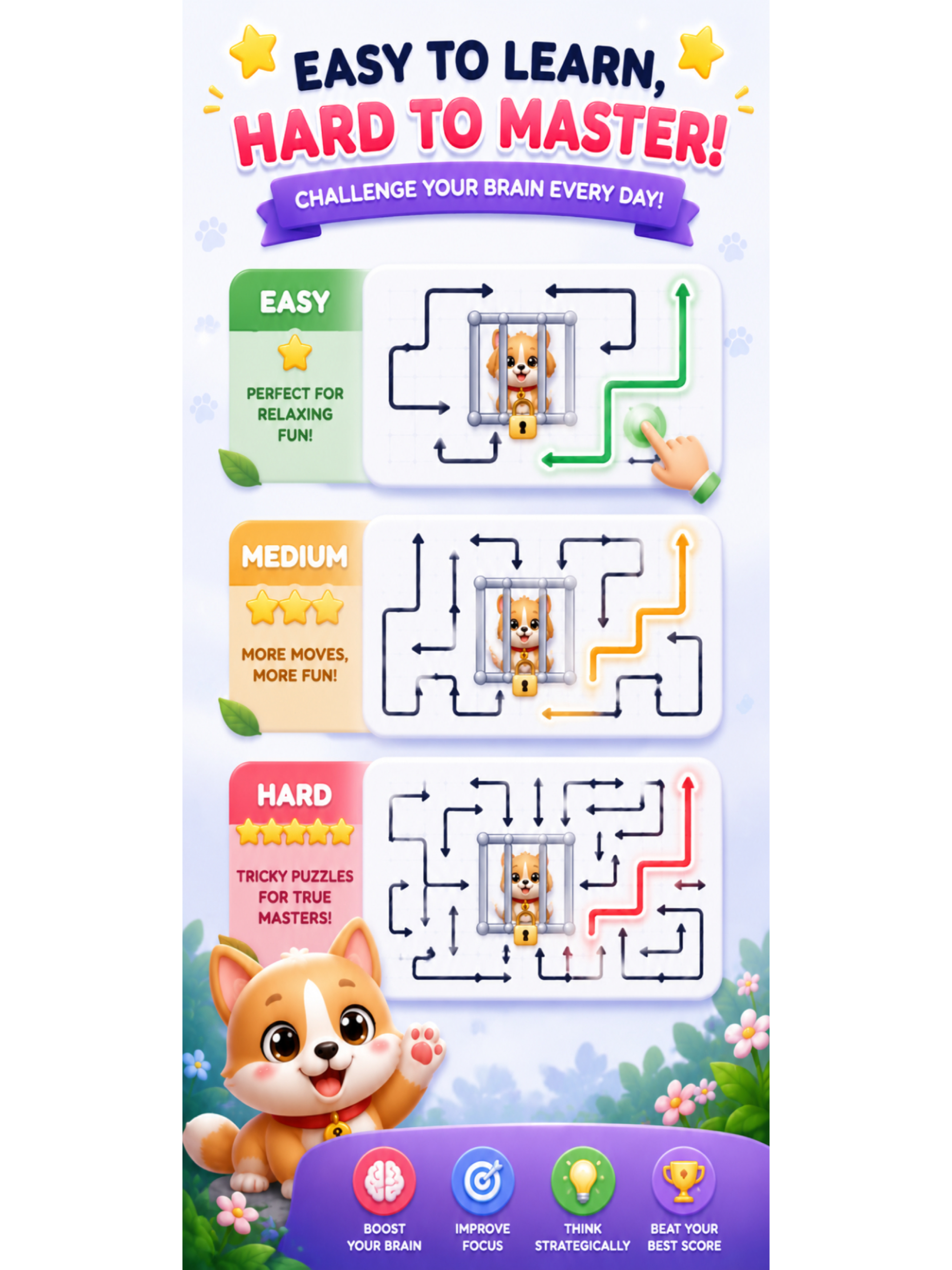 Arrow Escape - Rescue The Pets