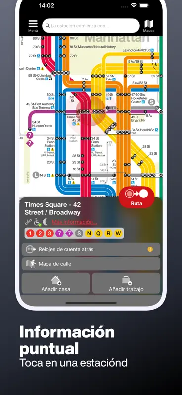 Metro de Nueva York MTA NYC screenshot 5 of 6