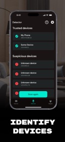 Device Detector Camera Tracker screenshot