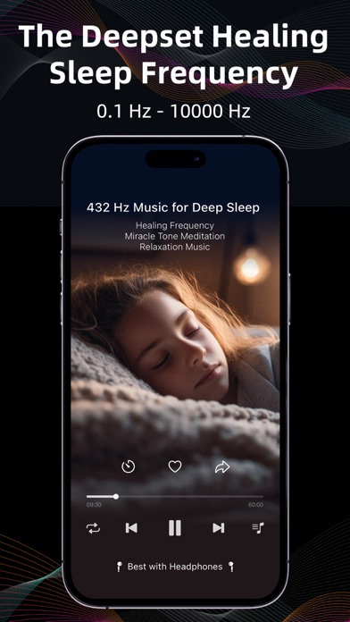 Frequency Healing Sounds Hertz Screenshot