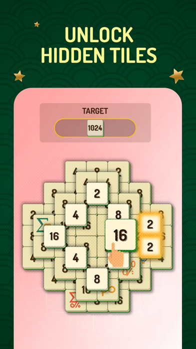 Numjong: 2048 Mahjong Puzzle Screenshot 5 of 7