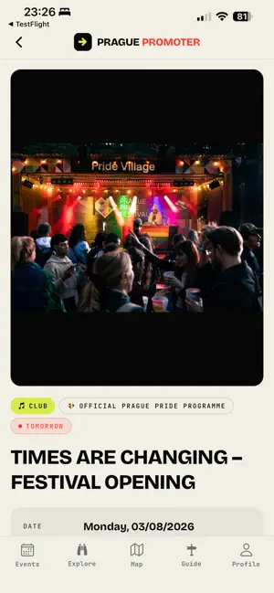 Prague Promoter screenshot 4