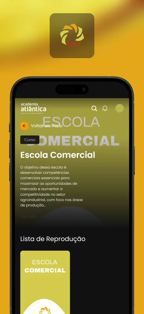 Academia Atlântica screenshot 2