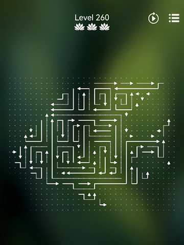 Zen Arrow Flow iPad screenshot