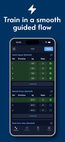 Versafit: AI Workout Builder screenshot