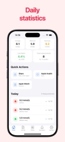 Blood Sugar Tracker ++ screenshot