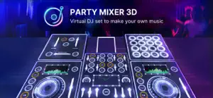 Party Mixer 3D: DJ Mix Studio screenshot #1 for iPhone