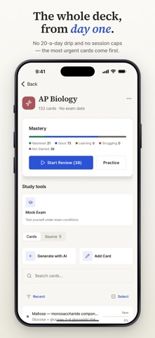 StudyLess: Exam Flashcards screenshot