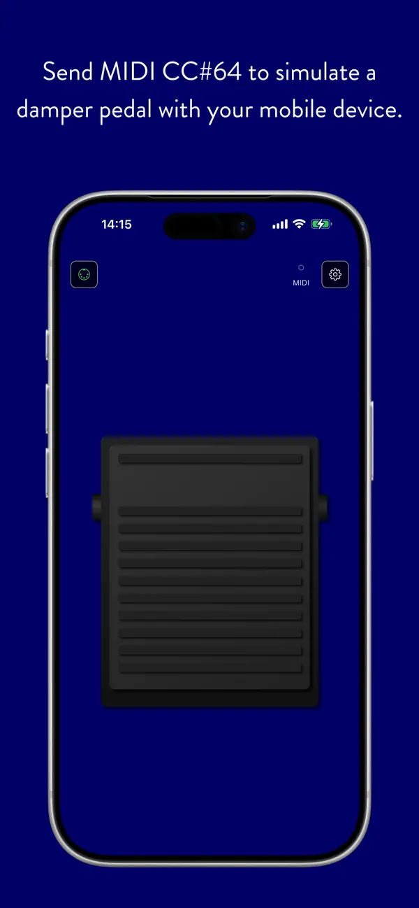 Screenshot #1 pour bismark DamperPedal - CC#64
