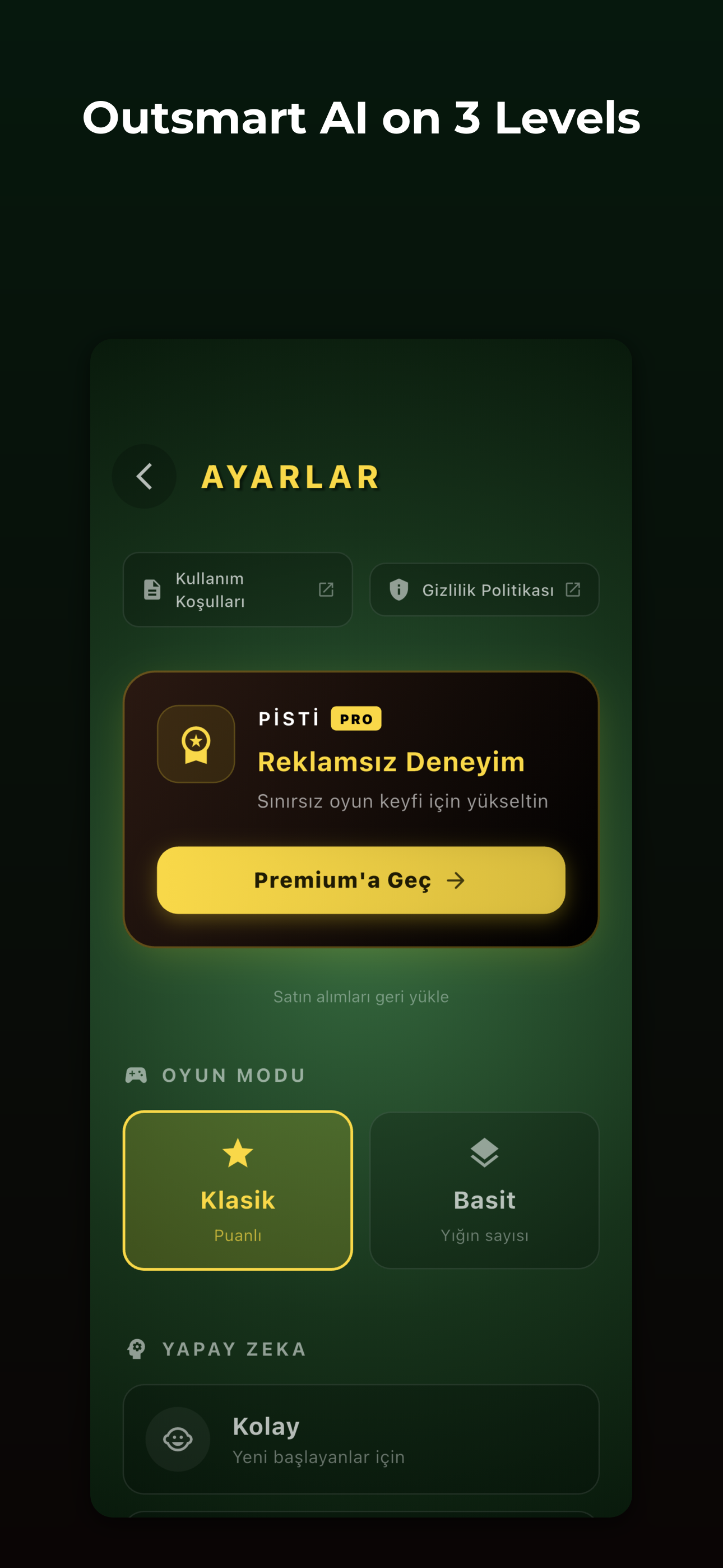 Pişti - Turkish Card Game