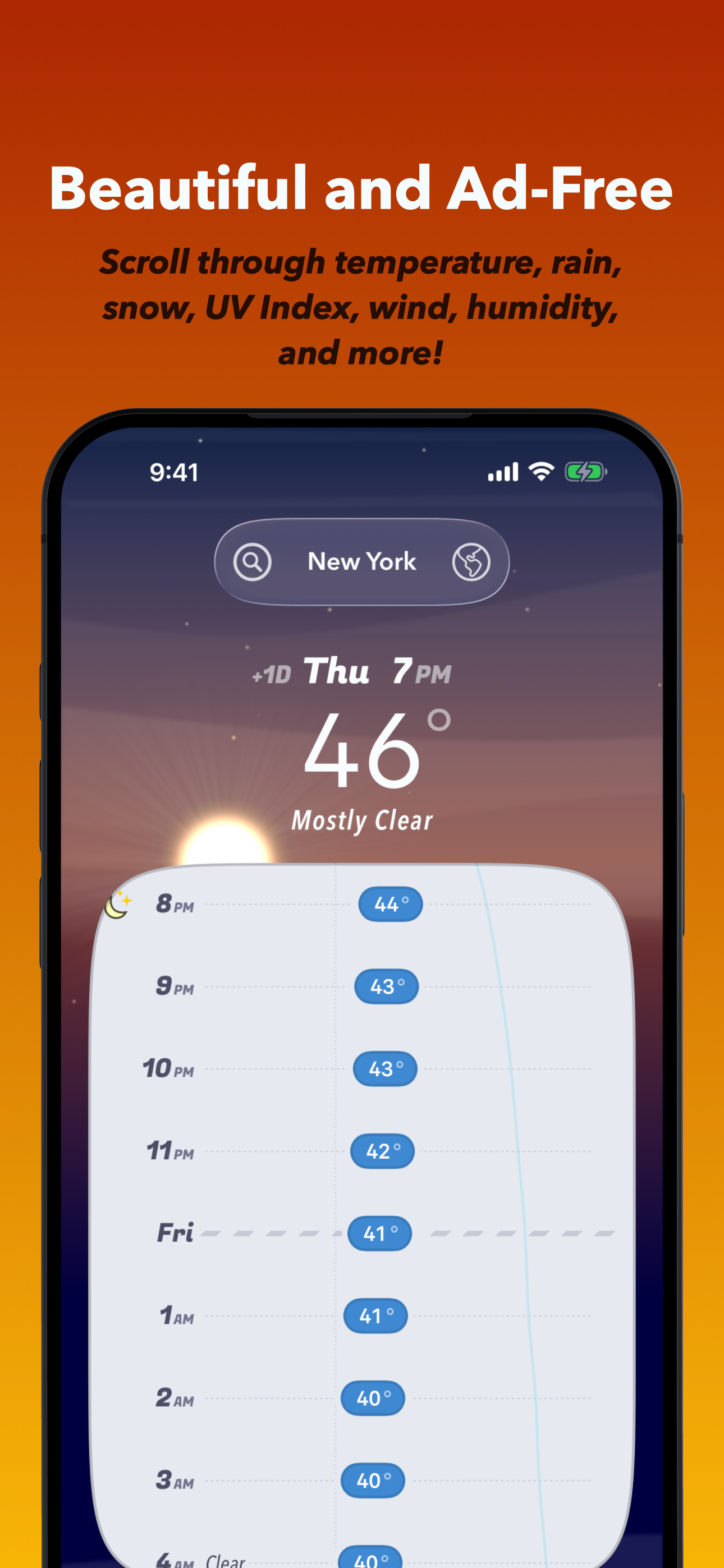 Sunroof - Weather Forecasts