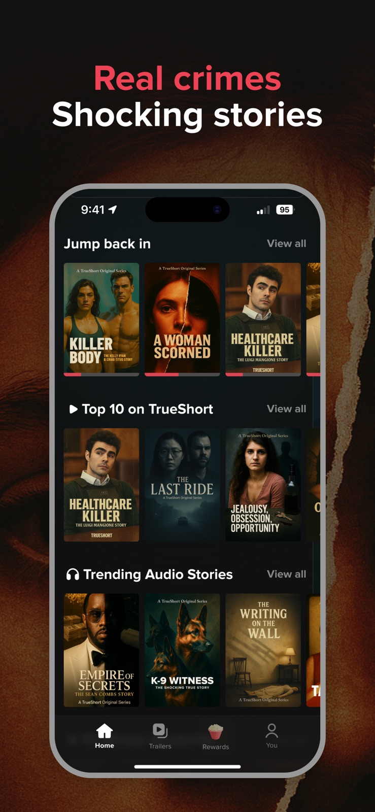 TrueShort - Stream True Crime iphone screenshot 3