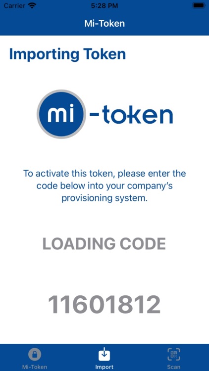 Mi-Token Authenticator