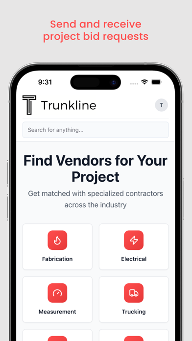 Trunkline iPhone screenshot 3 - Business app