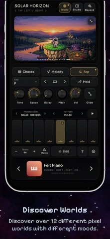 PIXL: Synthesizer & Chords Screenshot 1 of 6