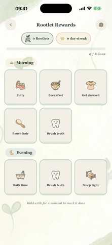 Rootlet: Calm Kids Games iPhone screenshot