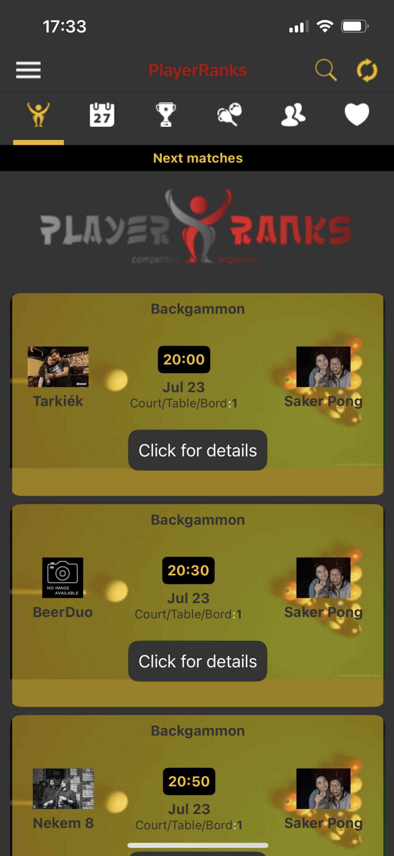 Player Ranks
