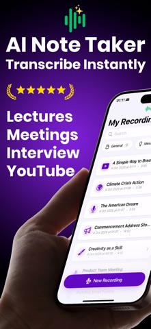Voice Notes — TypeVoice AI Screenshot 1 of 10