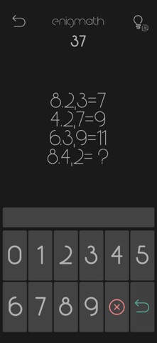 enigmath - an odd puzzle game Screenshot 1 of 3