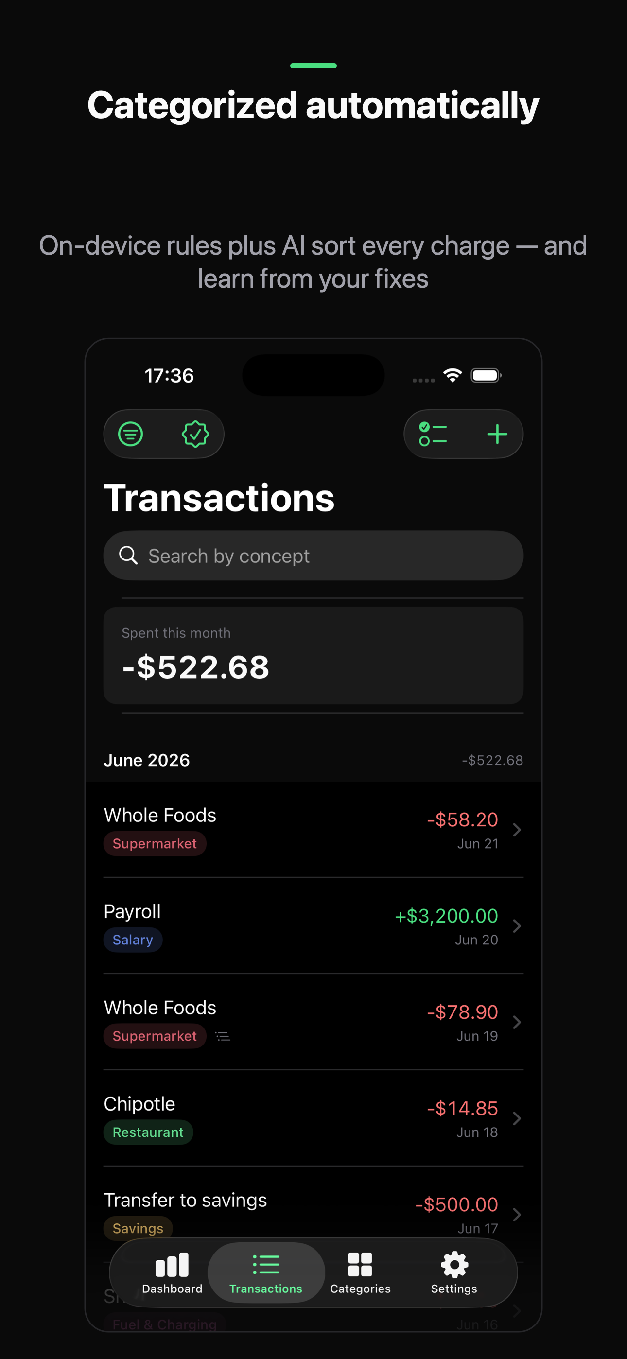 SpendScopio AI Expense Tracker screenshot 3