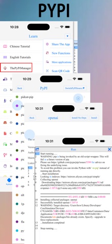 pythoni-run code,autocomplete Screenshot 3 of 10
