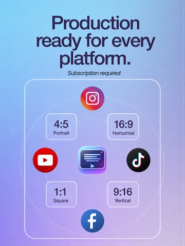 CueCam: AI Video Teleprompter iPad screenshot