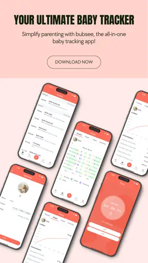 Baby Tracker : Bubsee screenshot 1