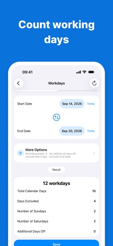 Date Calculator, Days Calc Screenshot 1 of 4