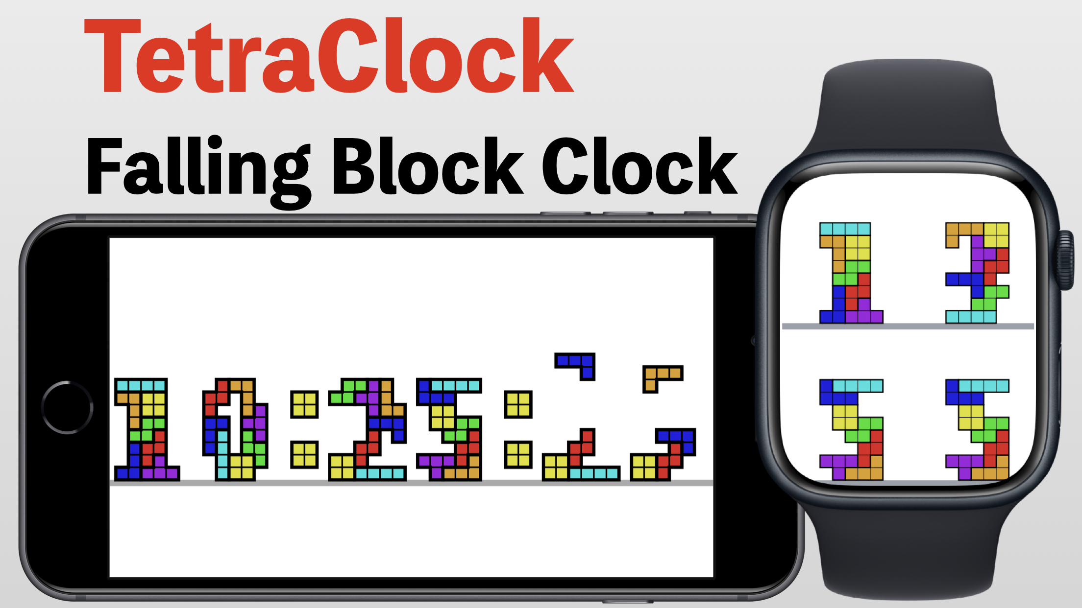 TetraClock+ - Falling Block