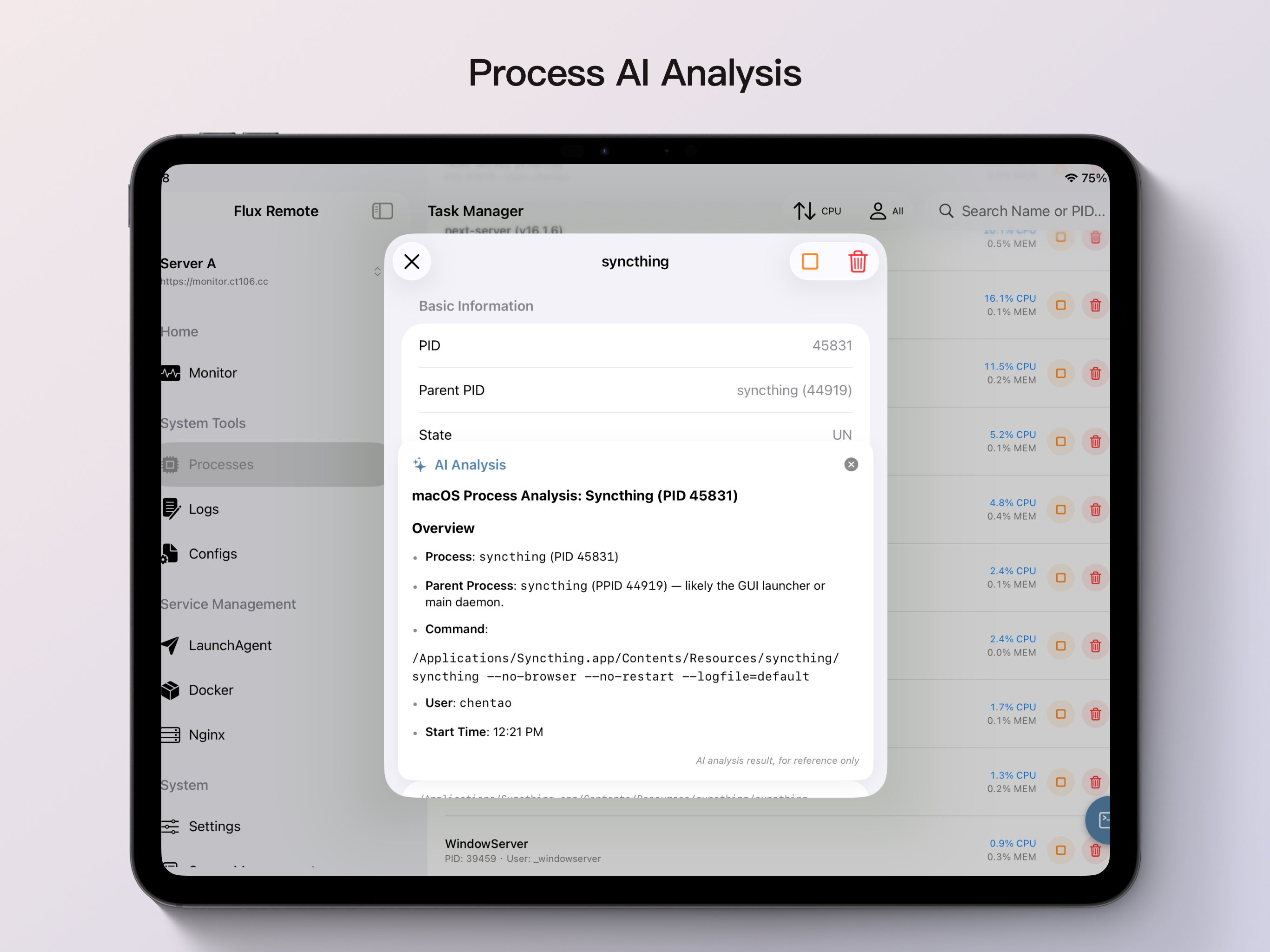 Flux Remote