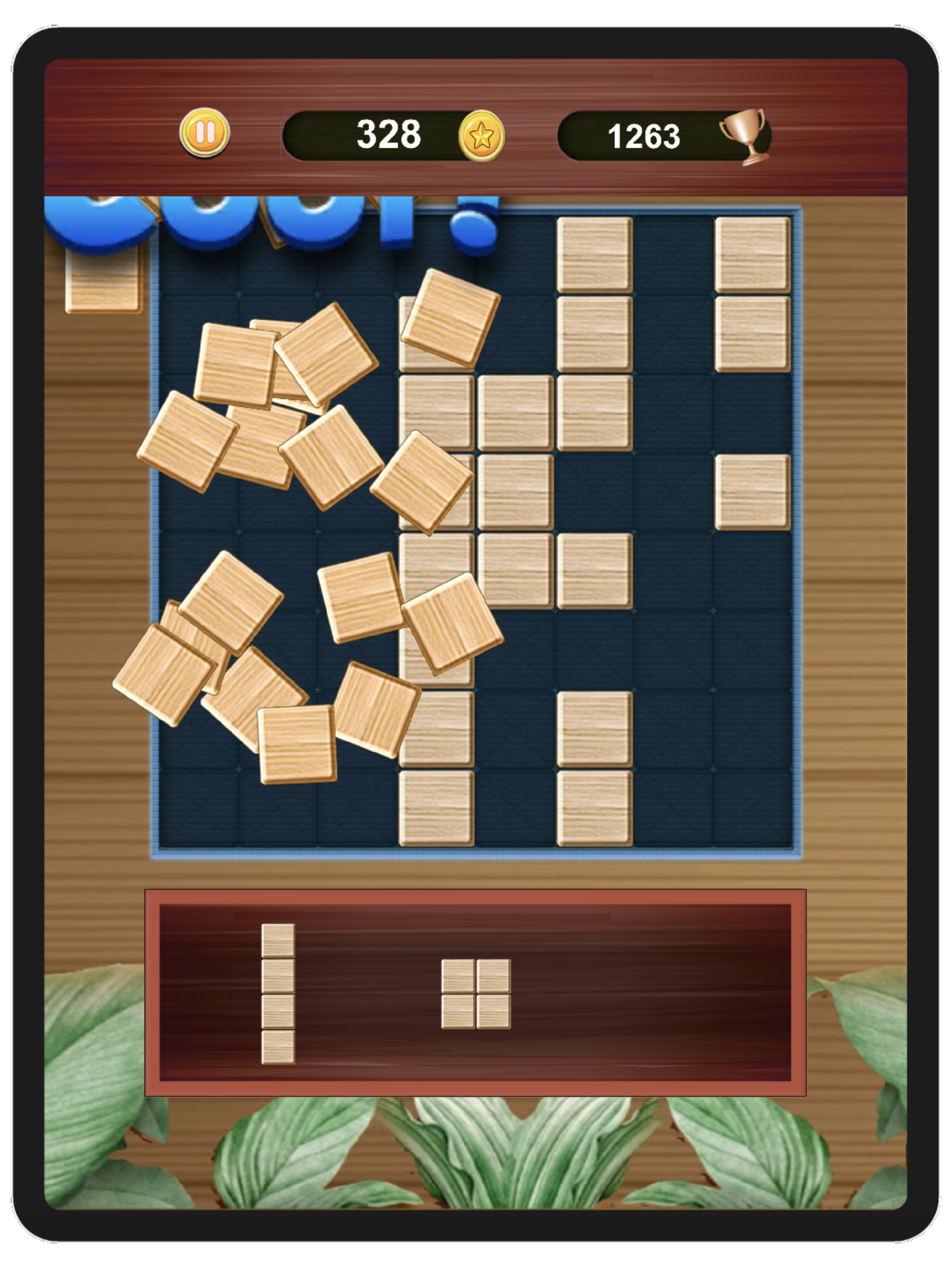 Classic Wooden Block Puzzle