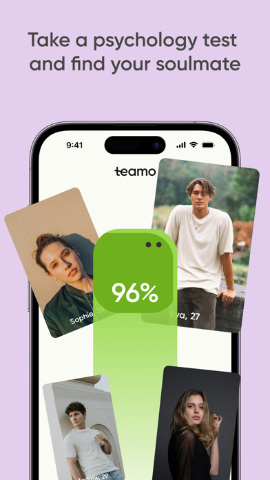 Screenshot 2 of Teamo — Russian Dating Nearby App