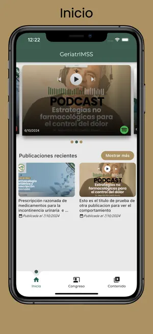 Academia Mexicana de Geriatría screenshot 2