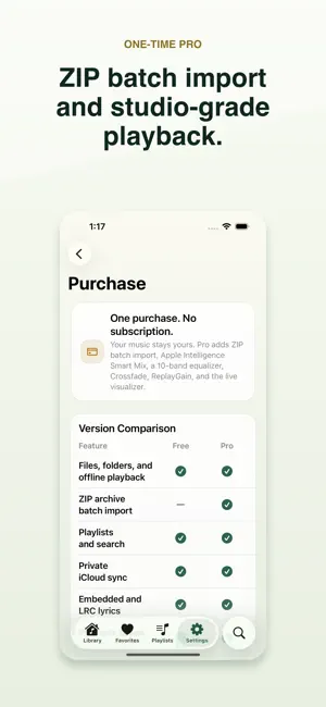 OneMusic: Offline Player screenshot 4