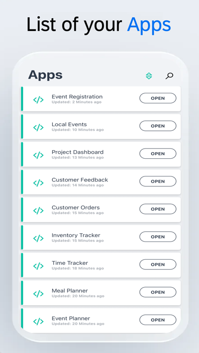 SAP Build Apps Preview iPhone screenshot 3