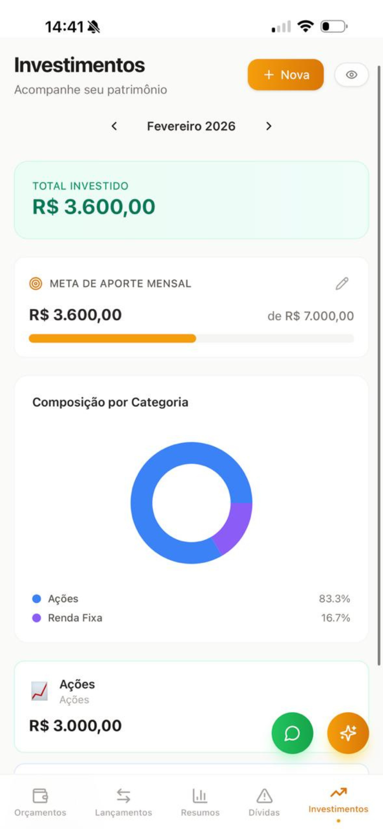 MSFinances screenshot 4