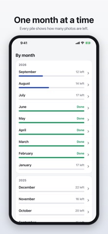 Roll Call: Swipe Photo Cleaner のスクリーンショット