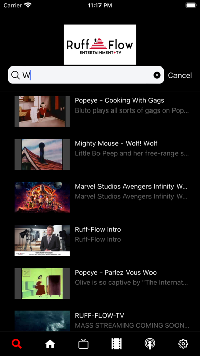 Ruff-Flow TV Screenshot