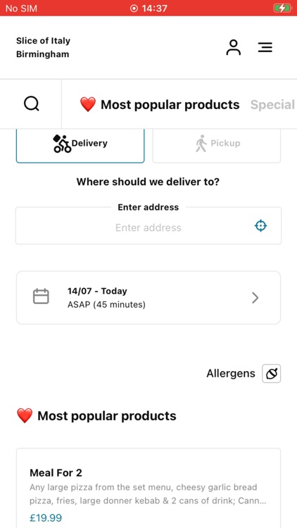 Slice of Italy Birmingham UK