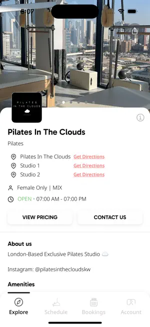 Pilates in the Clouds KW screenshot 1