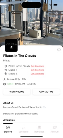 Pilates in the Clouds KW Screenshot 1 of 3