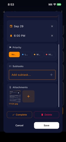 TinyLists: To-Do List & Tasks Screenshot 5 of 9