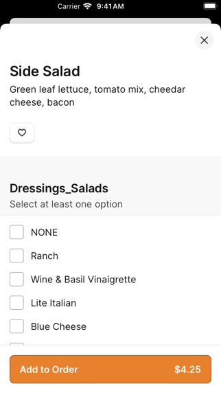Back Alley Pizza iPhone screenshot 3 - Food & Drink app