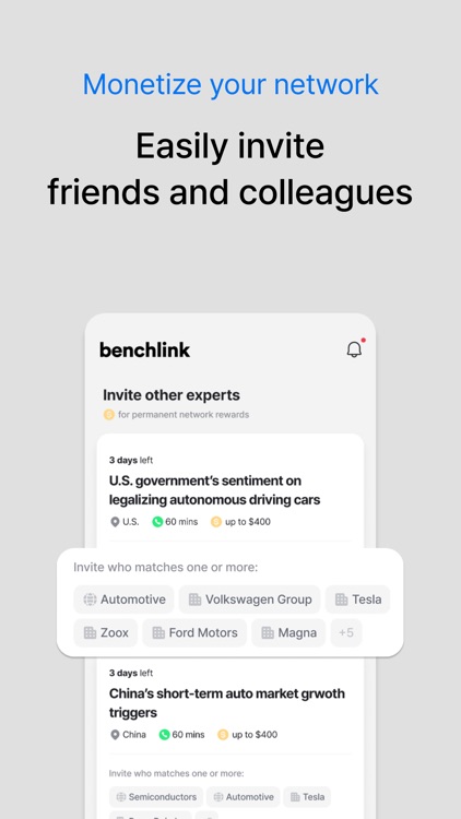 Benchlink - Expert Network screenshot-5