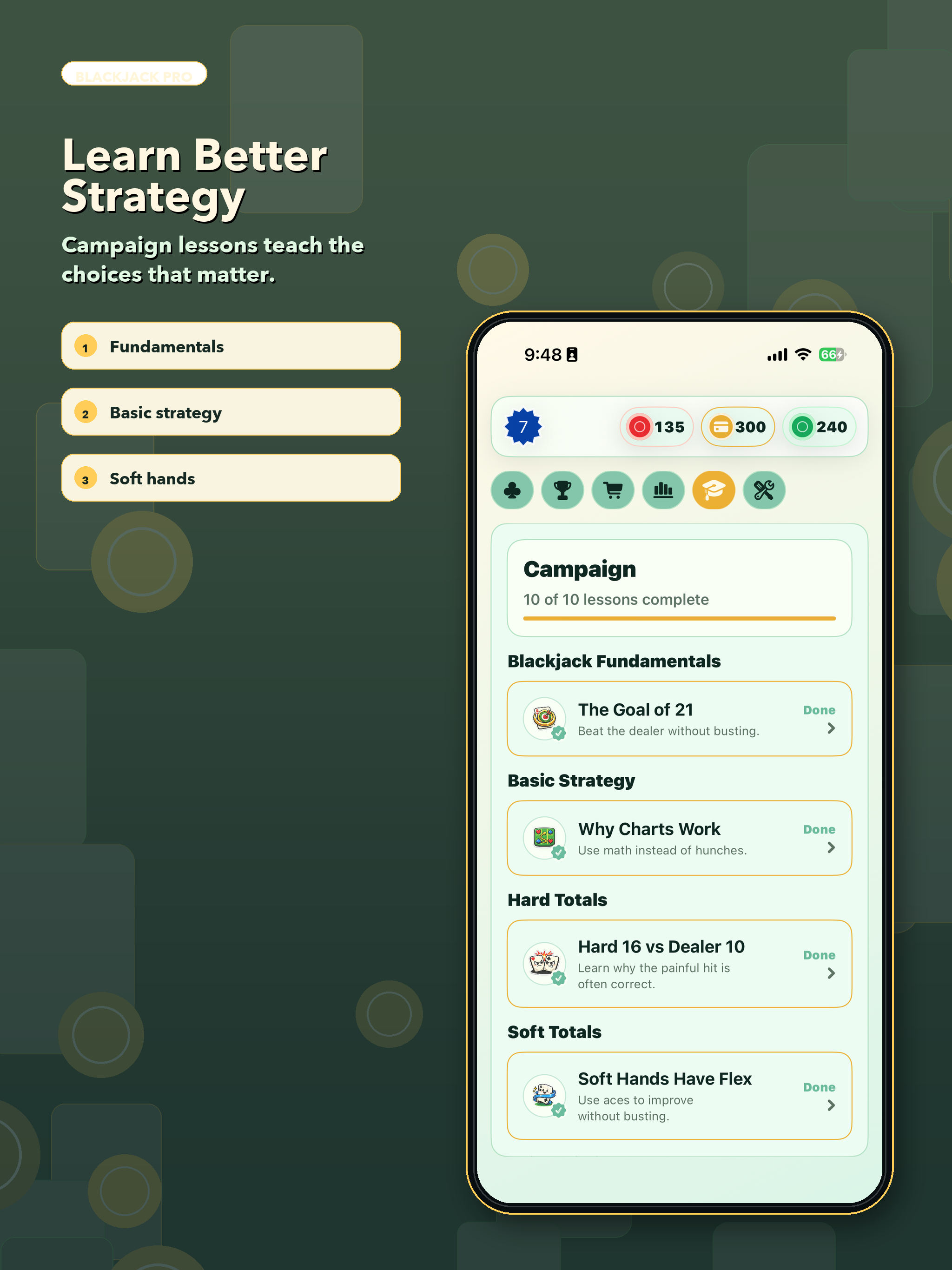 Casino Trainer: Blackjack 21 screenshot 10